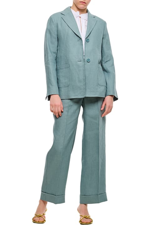 ウィメンズ 'S Max Maraのランジェリー＆パジャマ 'S Max Mara Socrates Linen Jacket