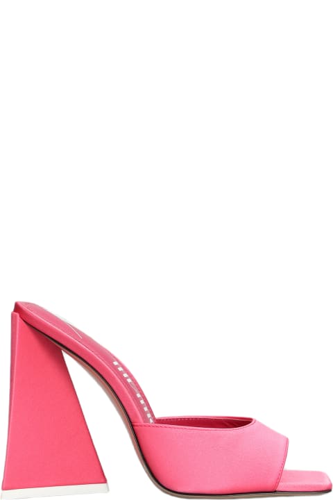 High-Heeled Shoes for Women The Attico Devon Slipper-mule In Rose-pink Leather