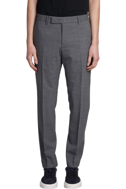 PT01 Clothing for Men PT01 Pants In Grey Wool