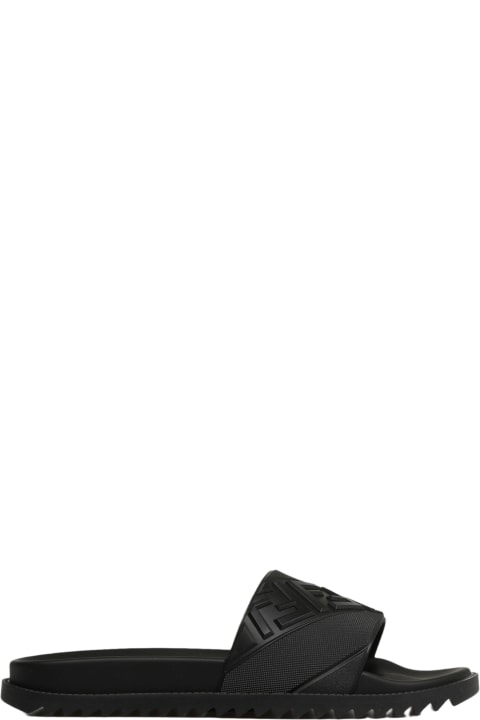 Fendi Sale for Men Fendi Rubber Slides Sandal