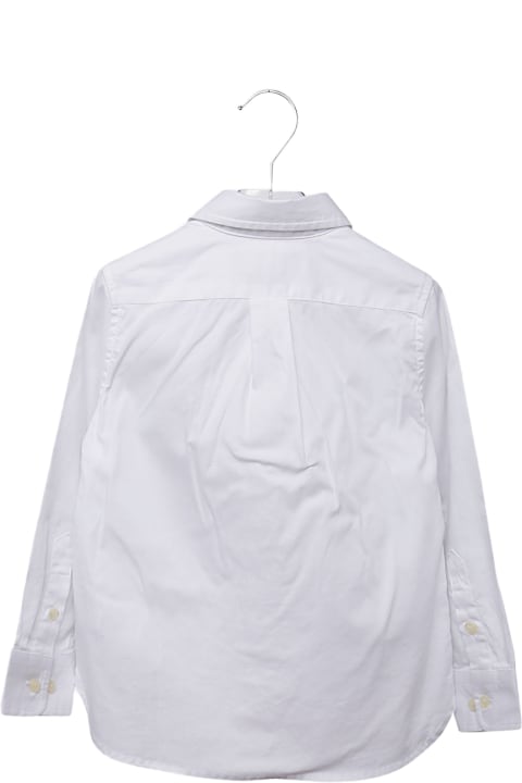 Sale for Kids Polo Ralph Lauren White Cotton Shirt
