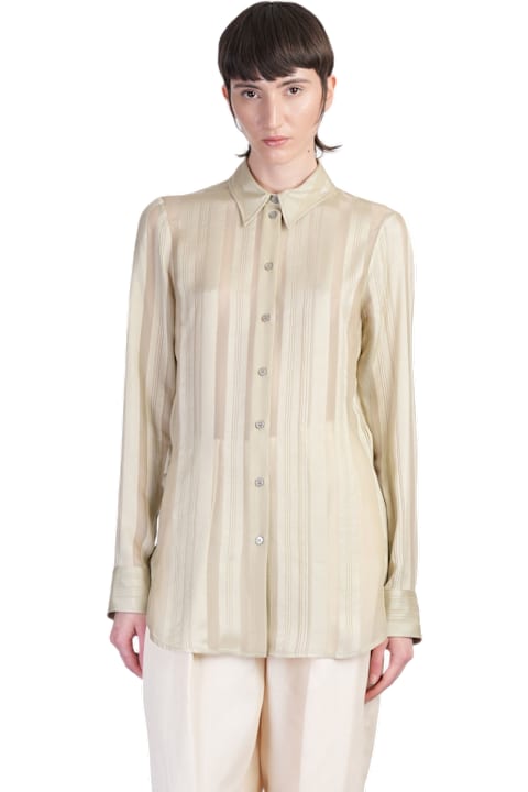 Stella McCartney for Women Stella McCartney Shirt In Beige Silk