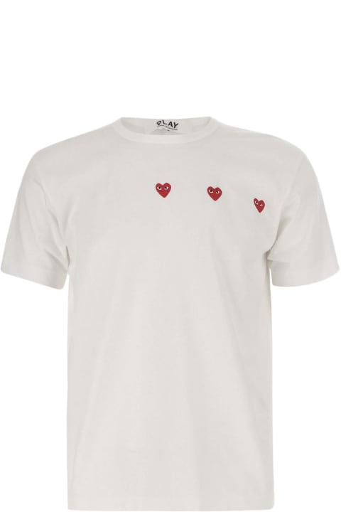 Fashion for Women Comme des Garçons Play Cotton T-shirt With Logo
