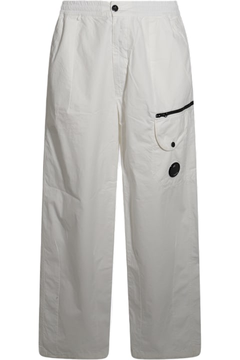 Pants for Men C.P. Company Ivory Cotton Pants