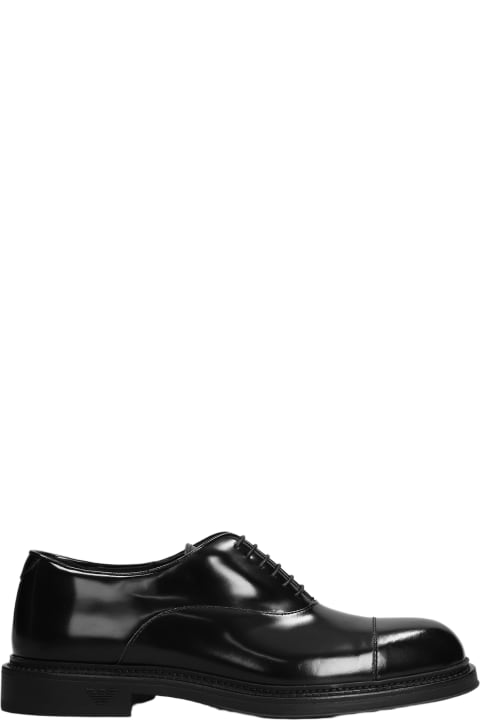Emporio Armani أحذية لـ القسم الرجالي Emporio Armani Lace Up Shoes