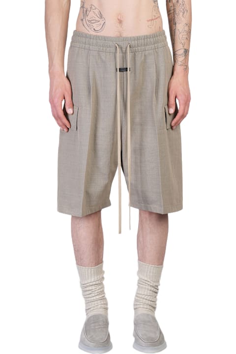 Fear of God for Men Fear of God Shorts In Beige Polyamide