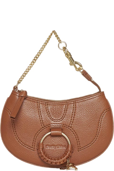 See by Chloé for Women See by Chloé Hana Leather Shoulder Bag