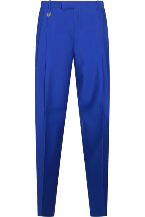Burberry Sale for Women Burberry Blue Wool Pants