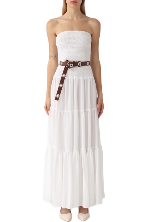 Michael Kors for Women Michael Kors White Maxi Midi Dress