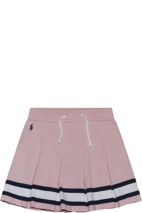 Ralph Lauren for Kids Ralph Lauren Pink Cotton Pleated Skirt