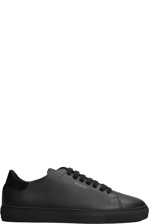 Axel Arigato for Men Axel Arigato Clean 90 Sneakers In Black Suede And Leather