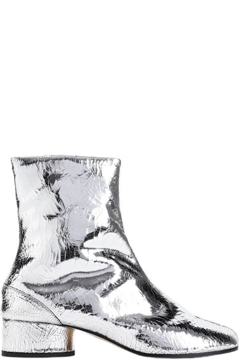 Boots for Women Maison Margiela Tabi Mirror Split-toe Ankle Boots