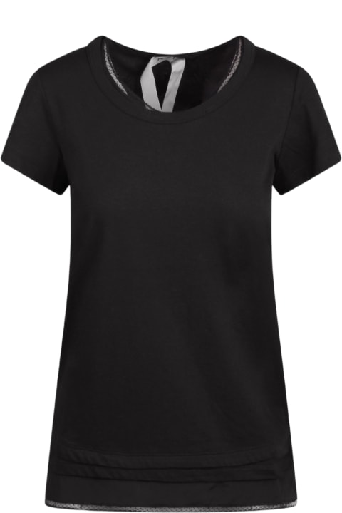 Fashion for Women N.21 N.21 T-shirt With Silk Details