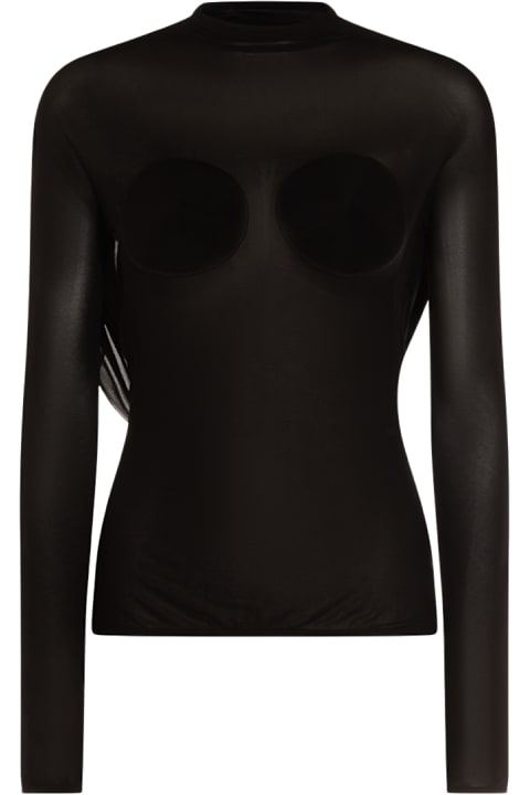 Jean Paul Gaultier Topwear for Women Jean Paul Gaultier Black Viscose Top