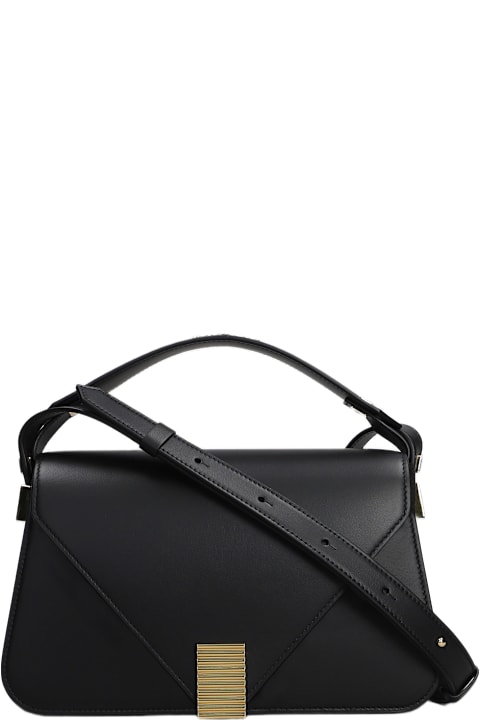 Lanvin for Women Lanvin Concerto Shoulder Bag In Black Leather
