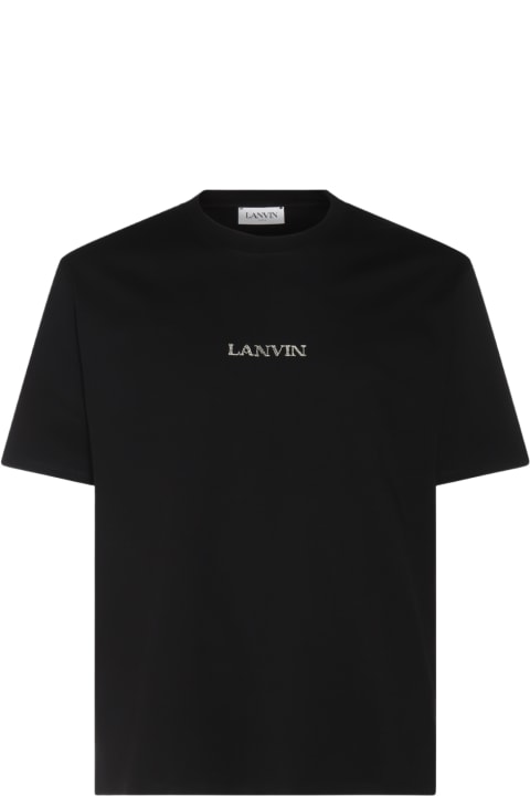 Fashion for Men Lanvin Black Cotton T-shirt