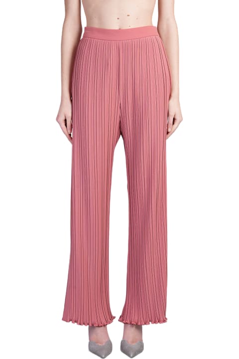Lanvin for Women Lanvin Pants In Rose-pink Polyester
