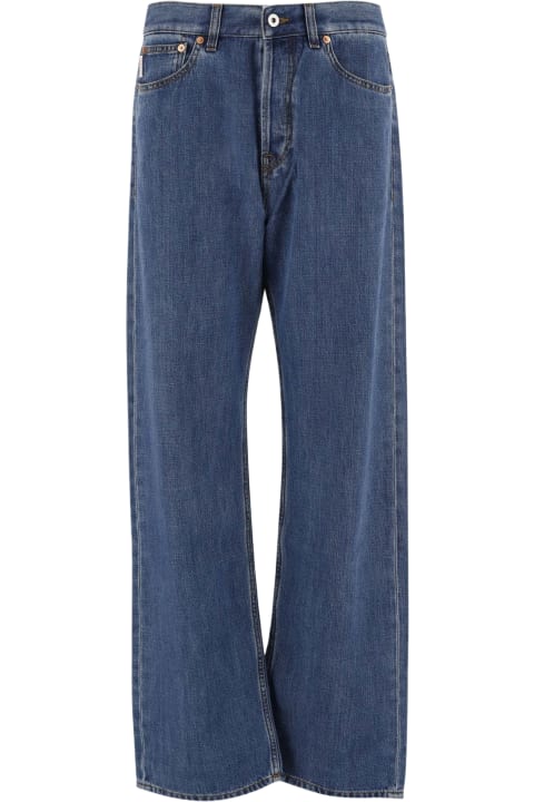 メンズ新着アイテム Valentino Cotton Blend Denim Jeans