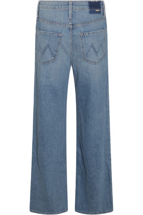 أدوات منزلية Mother Light Blue Cotton Denim Jeans