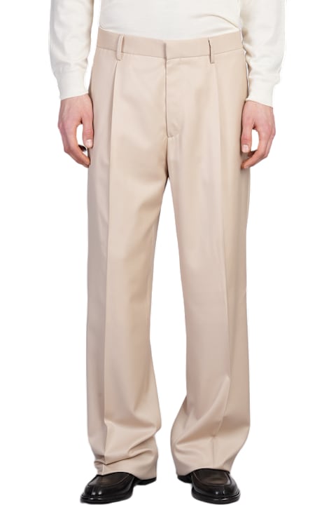 Lardini Pants for Men Lardini Pants In Beige Wool