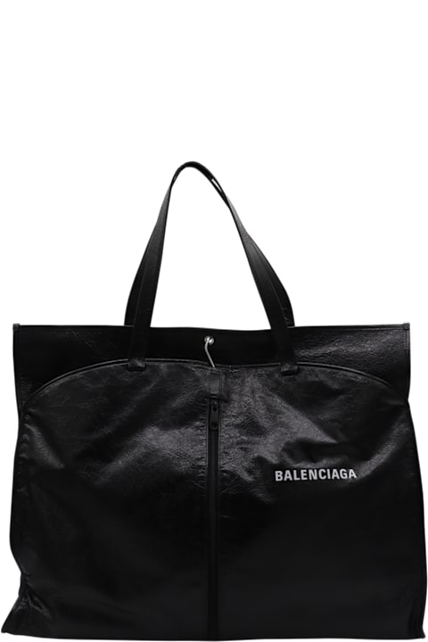 Balenciaga Bags for Men Balenciaga Black Leather Tote Bag
