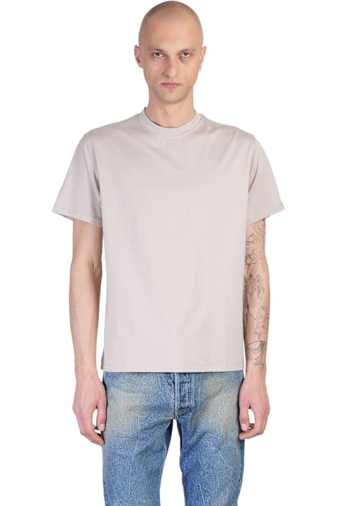 Salvatore Santoro Clothing for Men Salvatore Santoro T-shirt In Beige Cotton