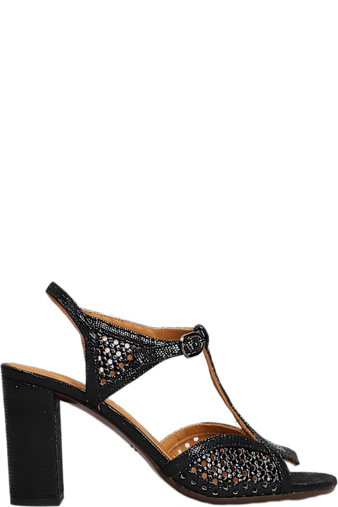 Chie Mihara Shoes for Women Chie Mihara Bessy 46 Sandals In Black Leather