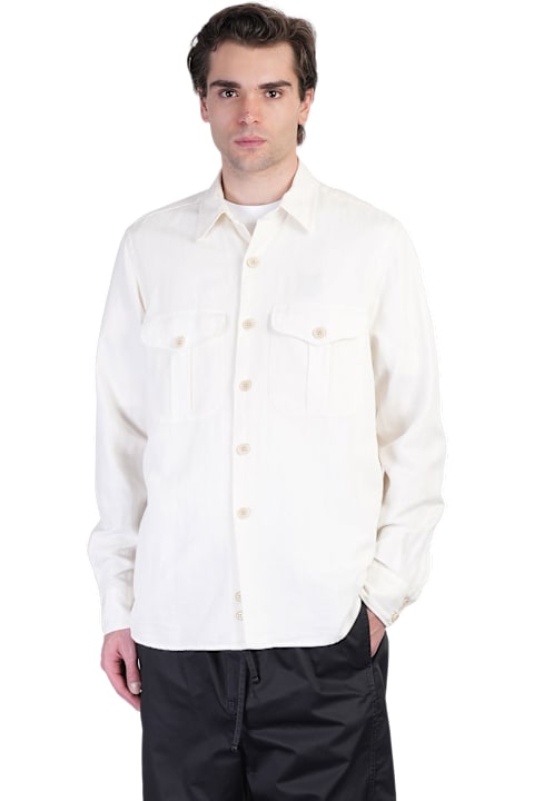 Aspesi for Men Aspesi Glenn Shirt In Beige Linen