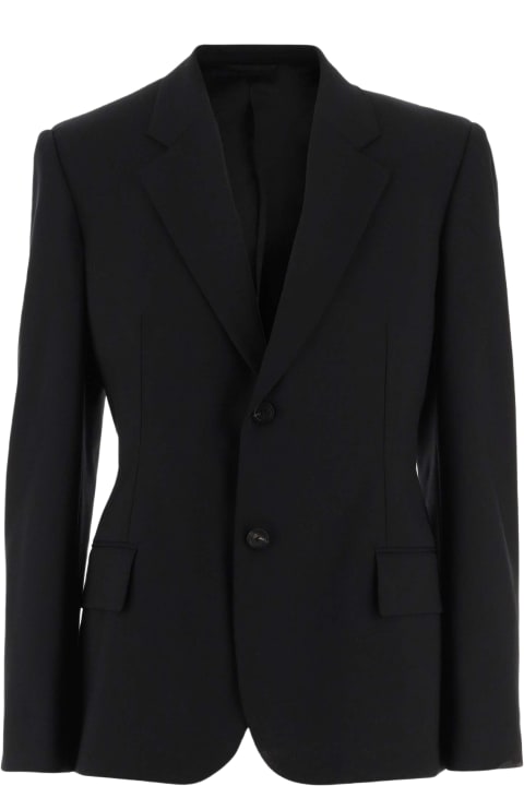 Balenciaga Coats & Jackets for Women Balenciaga Single-breasted Cotton Blazer