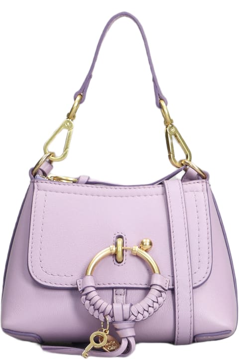 See by Chloé for Women See by Chloé Joan Mini Shoulder Bag In Lilla Leather