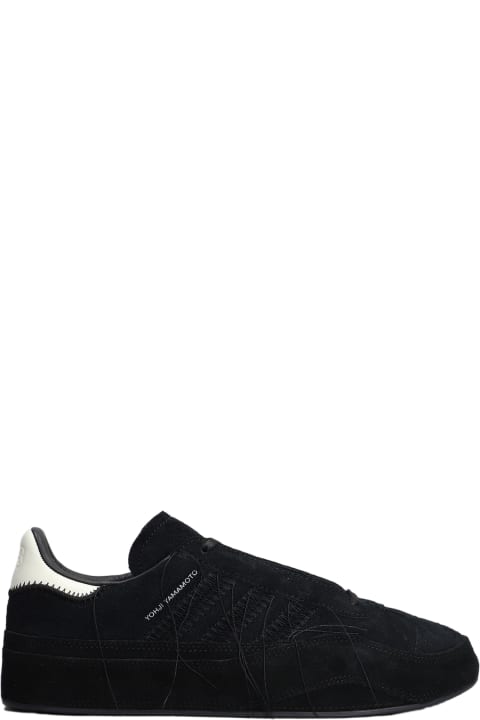 Y-3 Sneakers for Men Y-3 Gazelle Sneakers In Black Suede