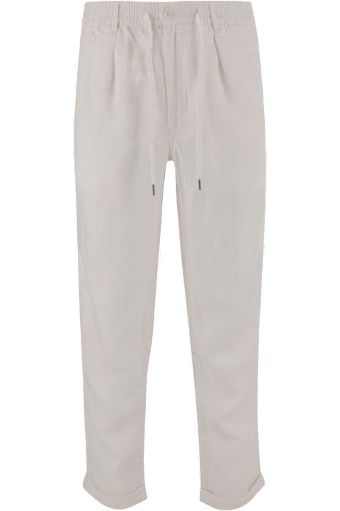メンズ Polo Ralph Laurenのボトムス Polo Ralph Lauren Linen Pants With Lapels