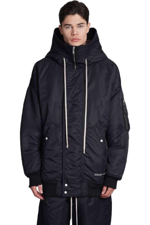 DRKSHDW Coats & Jackets for Men DRKSHDW 'hooded Long' Bomber Jacket