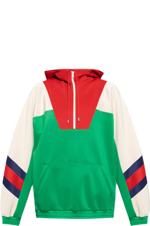 Clothing Sale for Men Gucci Gucci Hoodie With 'web' Stripe