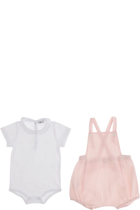Il Gufo for Kids Il Gufo Jumpsuit And Bodysuit Set