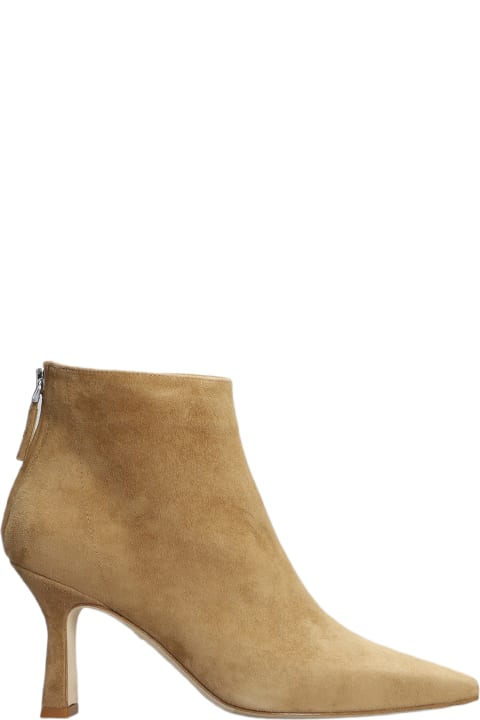 The Seller Boots for Women The Seller High Heels Ankle Boots In Leather Color Suede