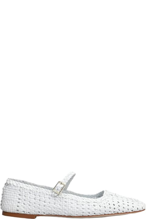 Fabio Rusconi Shoes for Women Fabio Rusconi Ballet Flats In White Leather