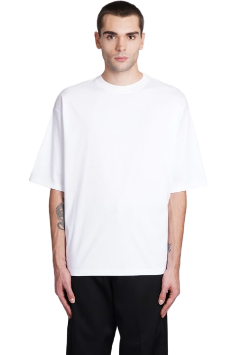Lanvin Topwear for Men Lanvin T-shirt In White Cotton