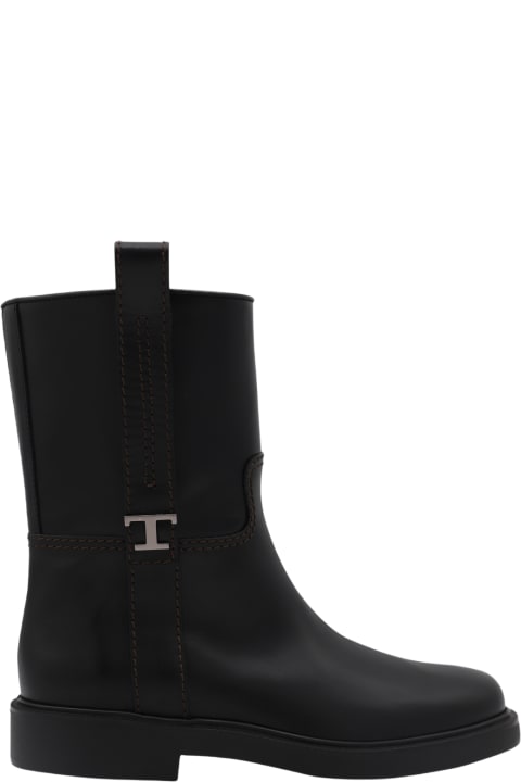 Tod's Boots for Women Tod's Leather Ankle Boot