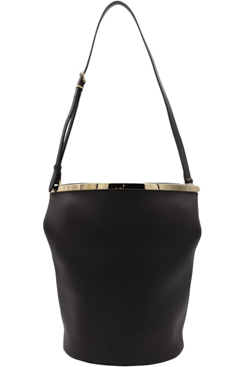 Tod's for Women Tod's Black Leather Satchel