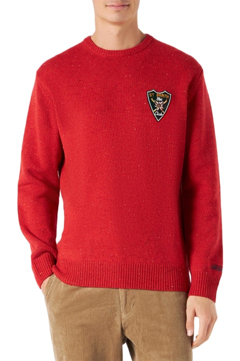 Homeware MC2 Saint Barth Man Red Sweater
