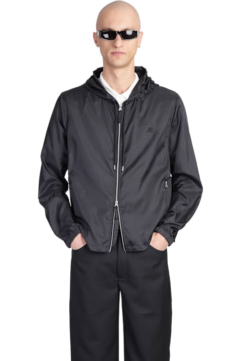 Courrèges for Men Courrèges Casual Jacket In Black Polyamide