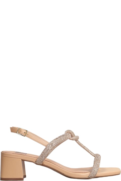 Shoes for Women Bibi Lou Elida Sandals In Powder Leather