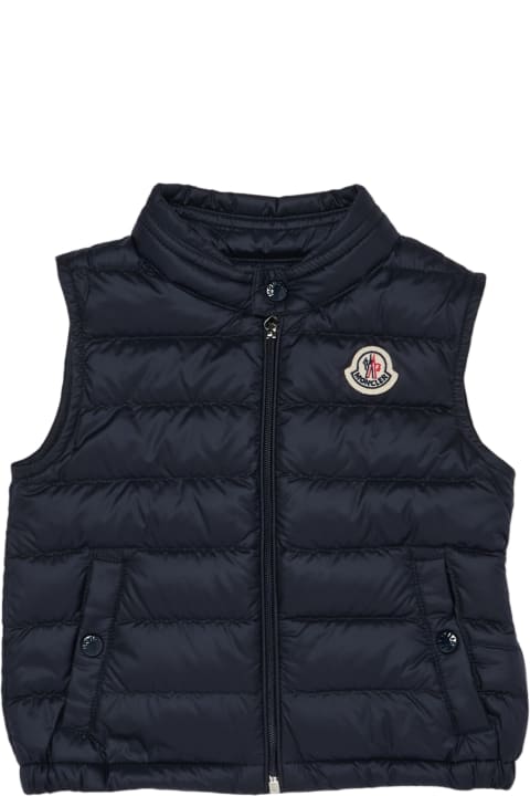Topwear for Baby Boys Moncler New Amaury Vest