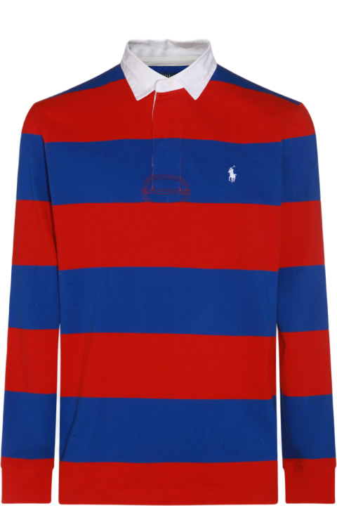 Polo Ralph Lauren for Men Polo Ralph Lauren Red And Blue Cotton Polo Shirt