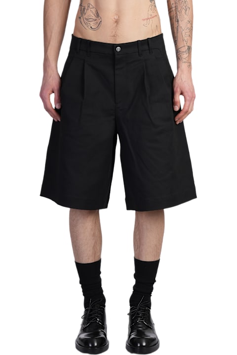 J.L-A.L Women J.L-A.L Static Short Shorts In Black Cotton