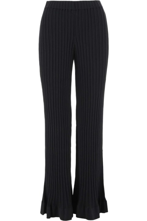 By Malene Birger Pants & Shorts for Women By Malene Birger Ribbed Cotton Blend Pants