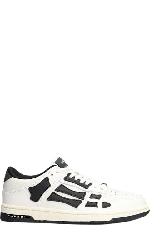 AMIRI Sneakers for Women AMIRI Skel Top Low Sneakers In White Leather