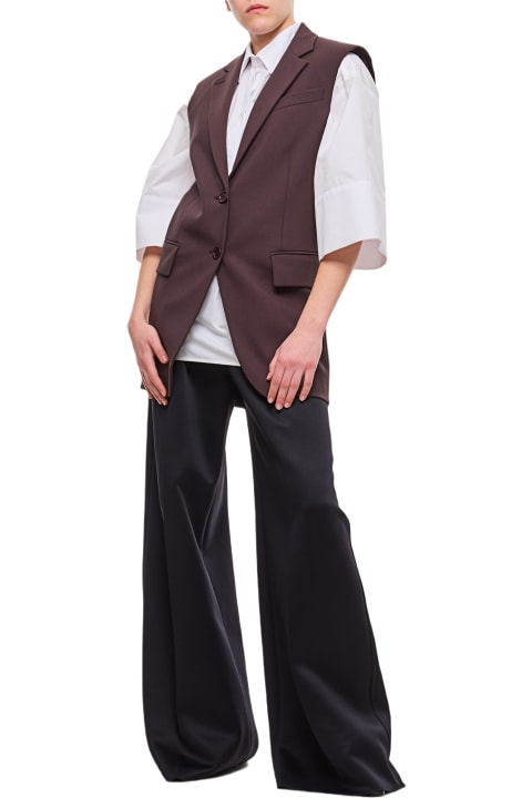 SportMax Pants & Shorts for Women SportMax Double Breasted Vest