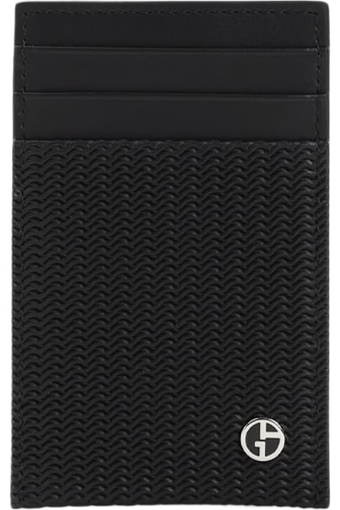 Giorgio Armani Wallets for Men Giorgio Armani Credit Card Holder